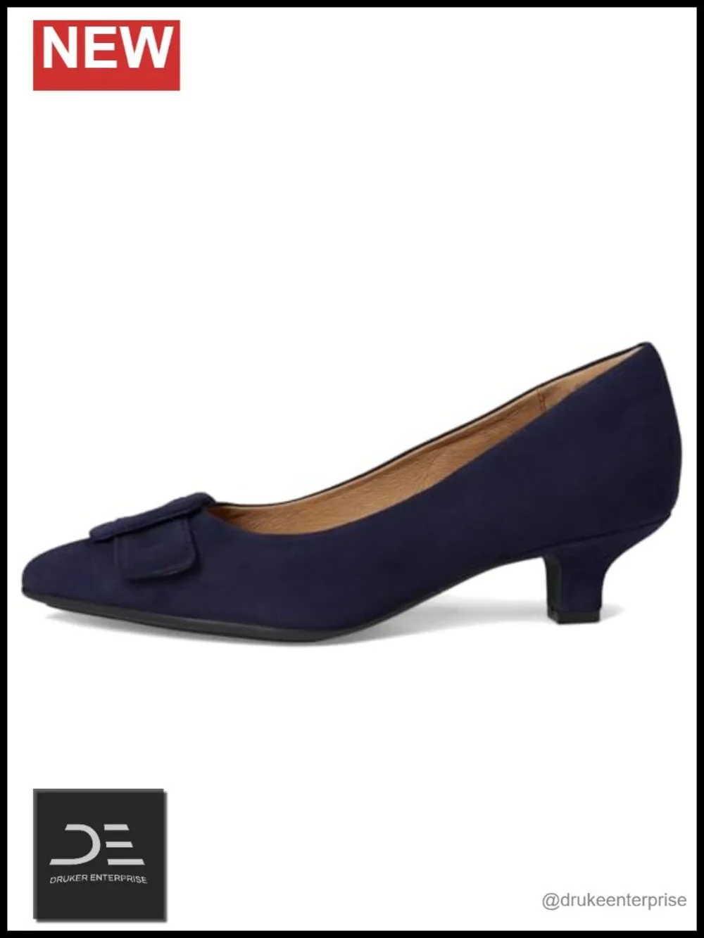 Women's Kitten Heel Pumps Suede TPU Outsole